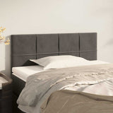 Vidaxl hoofdbord 90x5x78 88 cm fluweel donkergrijs