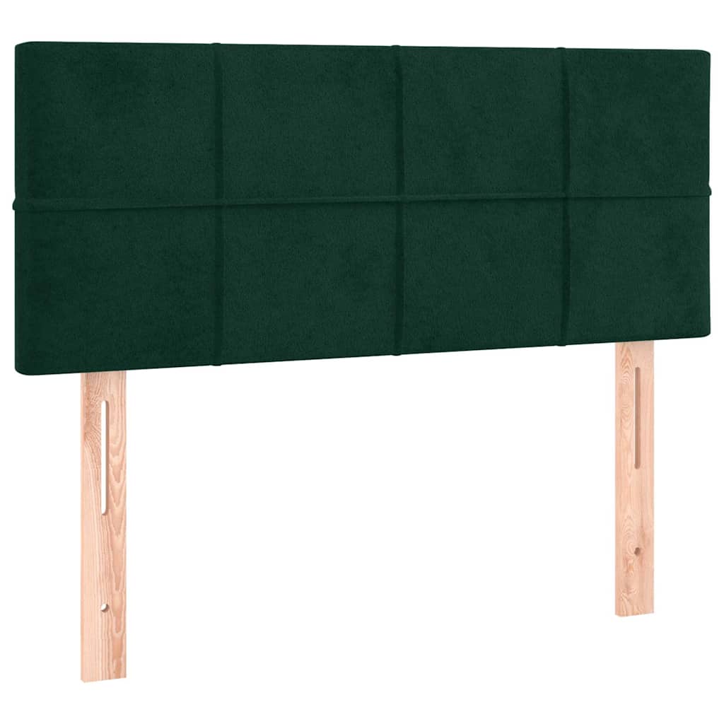 Vidaxl hoofdbord 90x5x78 88 cm fluweel donkergroen