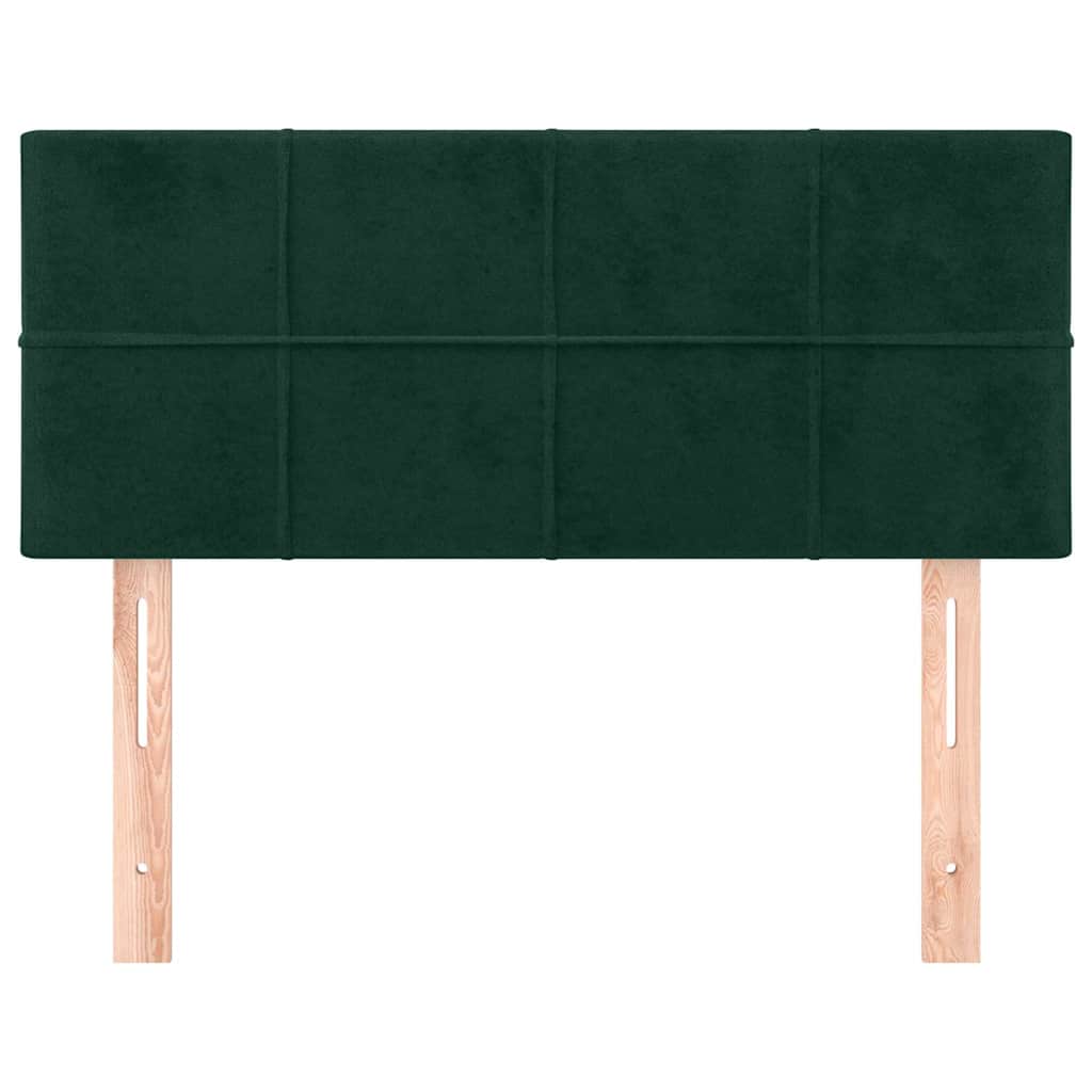 Vidaxl hoofdbord 90x5x78 88 cm fluweel donkergroen