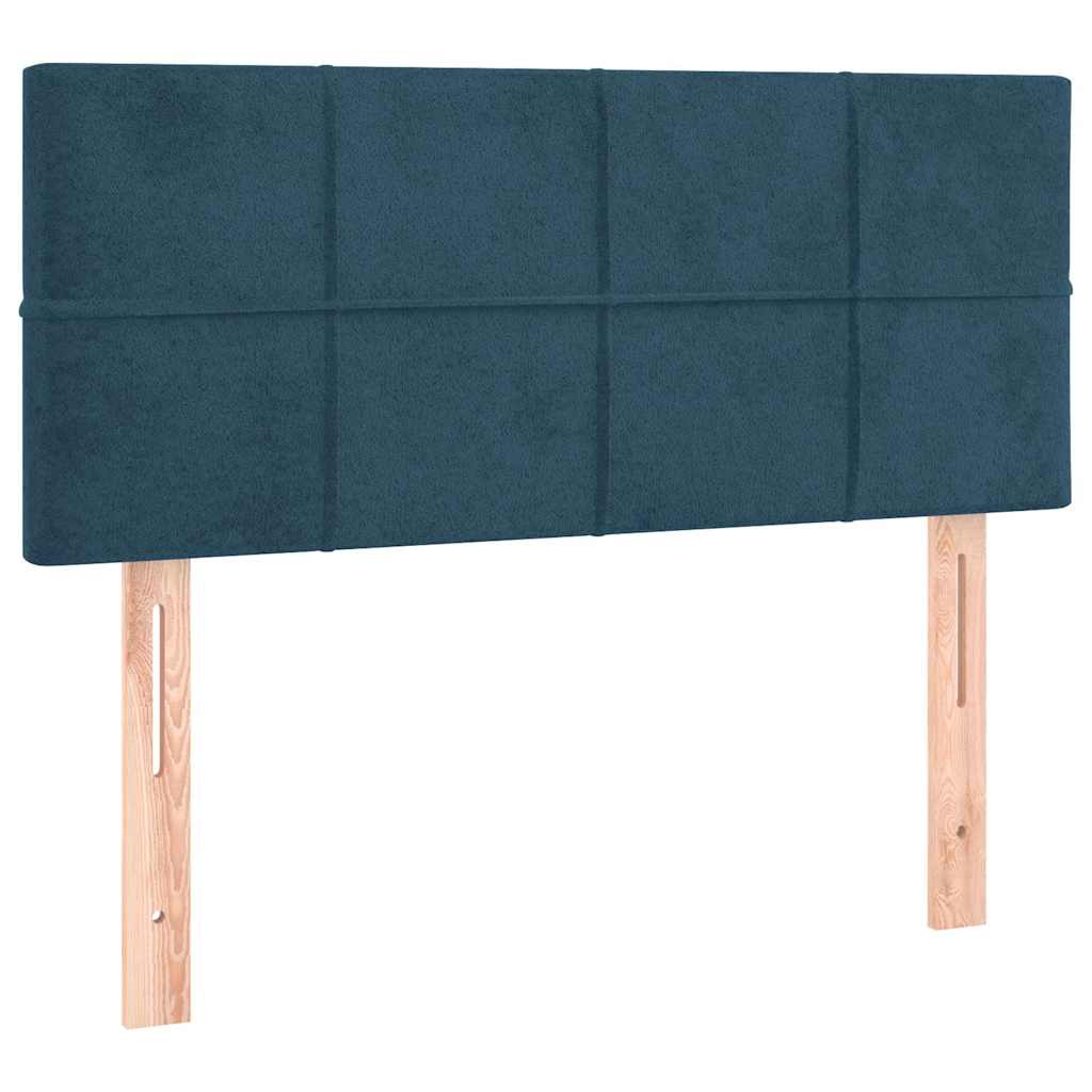 Vidaxl hoofdbord 90x5x78 88 cm fluweel donkerblauw