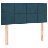 Vidaxl hoofdbord 90x5x78 88 cm fluweel donkerblauw
