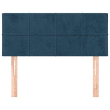 Vidaxl hoofdbord 90x5x78 88 cm fluweel donkerblauw