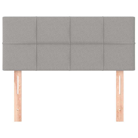 Vidaxl hoofdbord 100 x 5 x 78 88 cm stof lichtgrijs