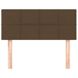 Vidaxl hoofdbord 100x5x78 88 cm stof donkerbruin