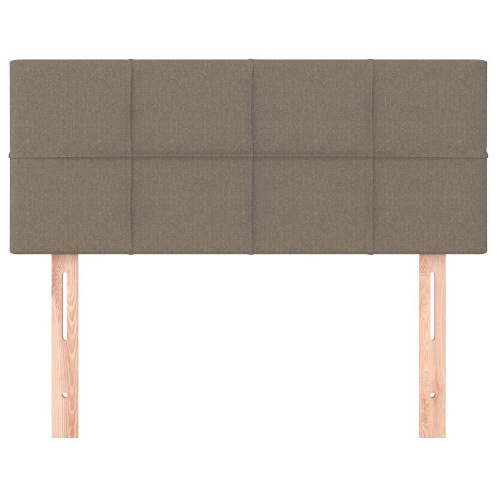 Vidaxl hoofdbord 100x5x78 88 cm stof taupe