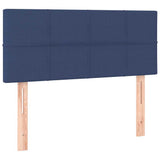 Vidaxl hoofdbord 100x5x78 88 cm stof blauw