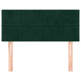 Vidaxl hoofdbord 100x5x78 88 cm fluweel donkergroen
