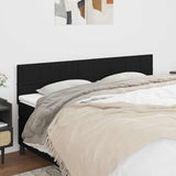Vidaxl hoofdborden 2 st 80x5x78 88 cm stof zwart