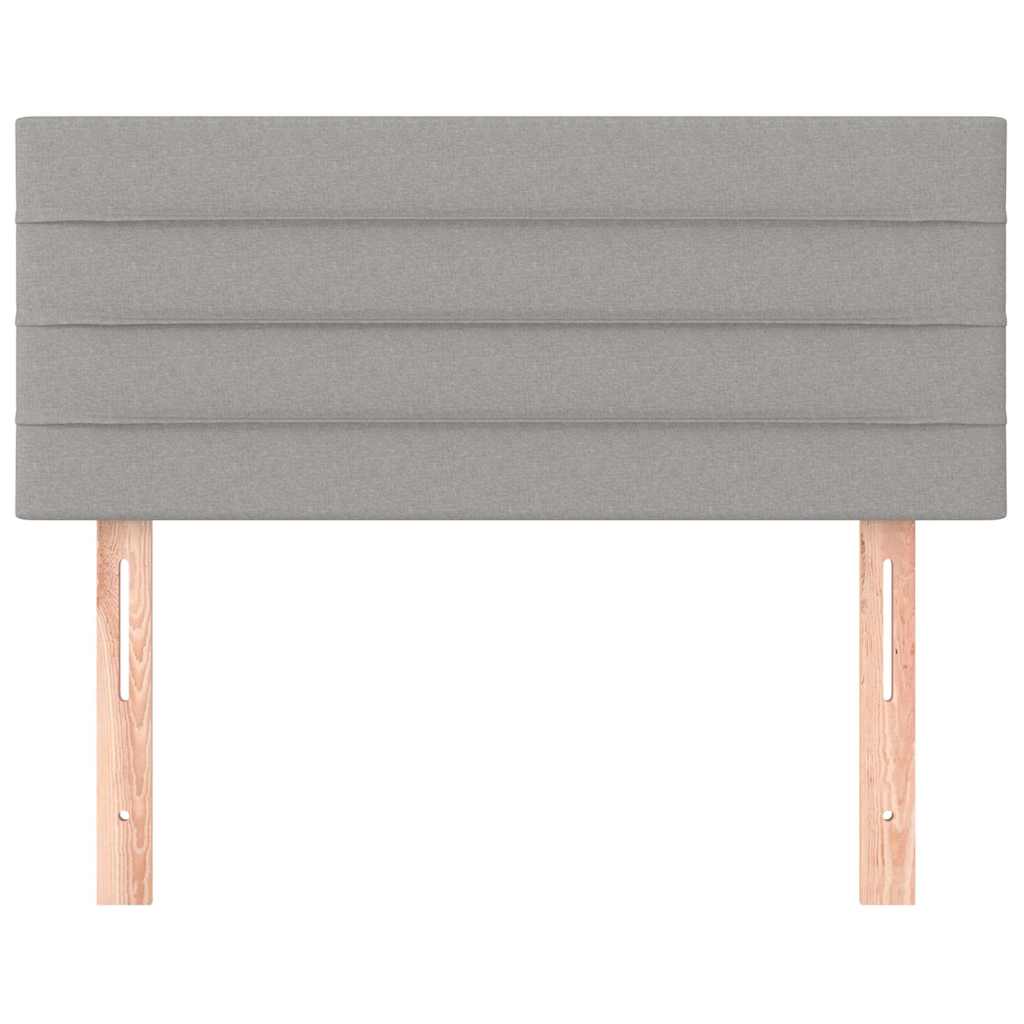Vidaxl hoofdbord 80x5x78 88 cm stof lichtgrijs