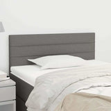 Vidaxl hoofdbord 80x5x78 88 cm stof donkergrijs