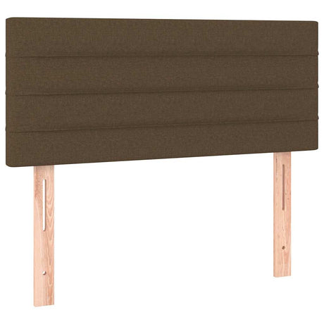 Vidaxl hoofdbord 80x5x78 88 cm stof donkerbruin