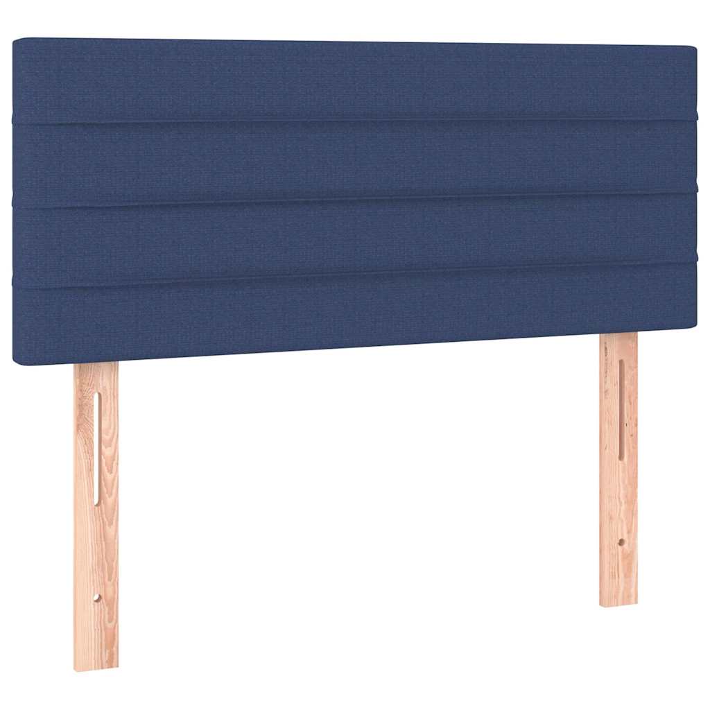 Vidaxl hoofdbord 80x5x78 88 cm stof blauw