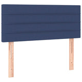 Vidaxl hoofdbord 80x5x78 88 cm stof blauw