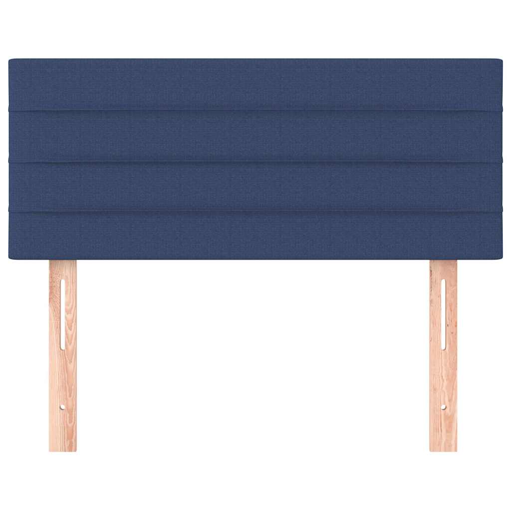Vidaxl hoofdbord 80x5x78 88 cm stof blauw