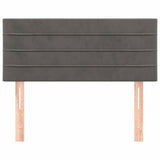 Vidaxl hoofdbord 80x5x78 88 cm fluweel donkergrijs