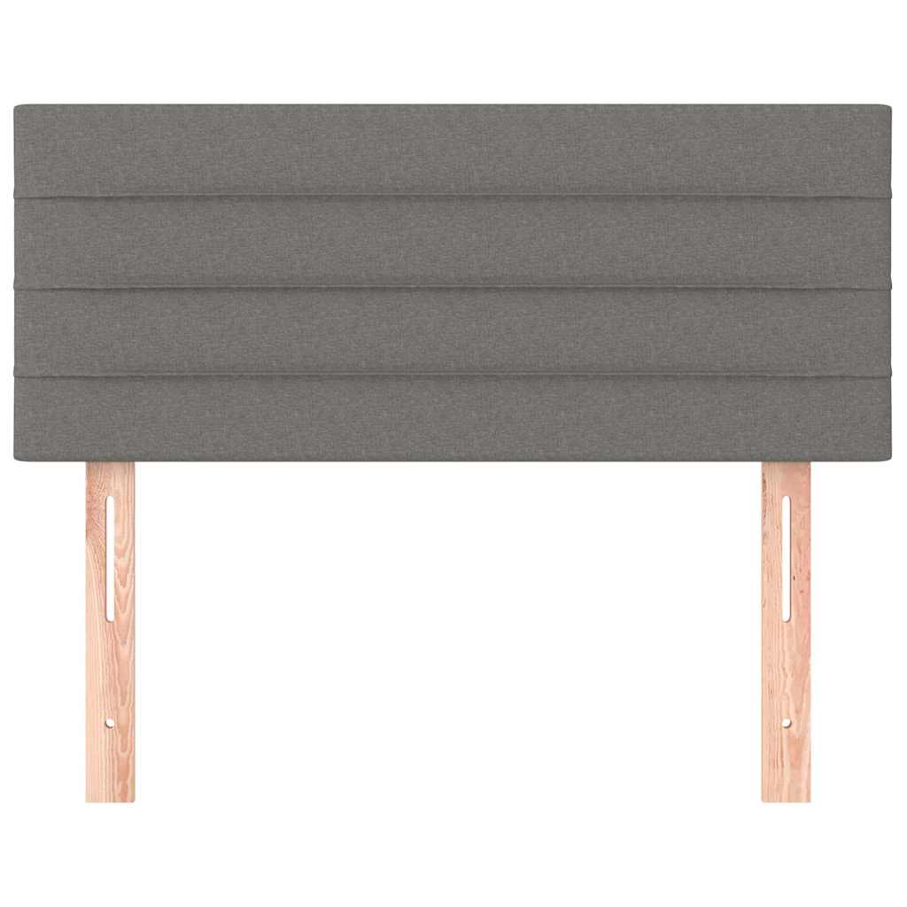 Vidaxl hoofdbord 90x5x78 88 cm stof donkergrijs