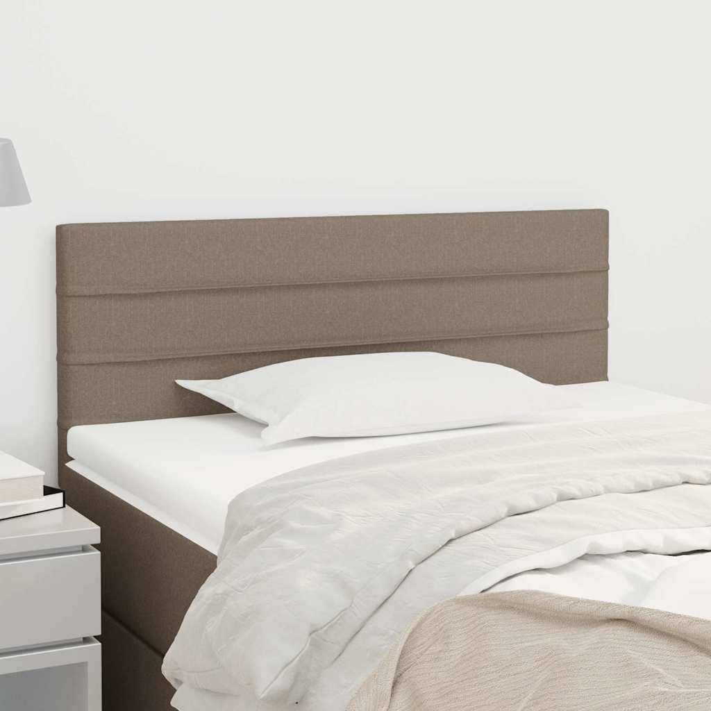 Vidaxl hoofdbord 90x5x78 88 cm stof taupe