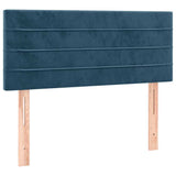 Vidaxl hoofdbord 90x5x78 88 cm fluweel donkerblauw