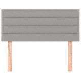 Vidaxl hoofdbord 100 x 5 x 78 88 cm stof lichtgrijs