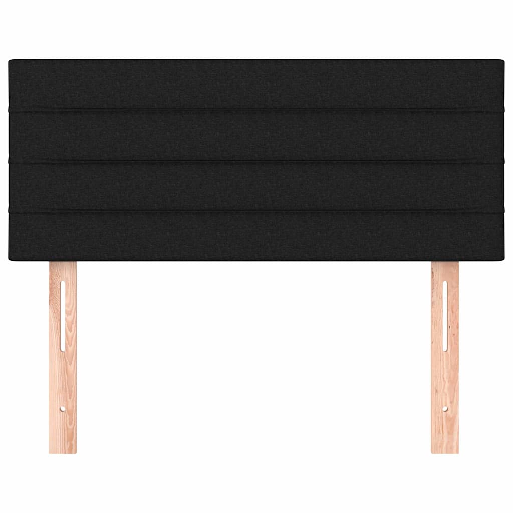 Vidaxl hoofdbord 100x5x78 88 cm stof zwart