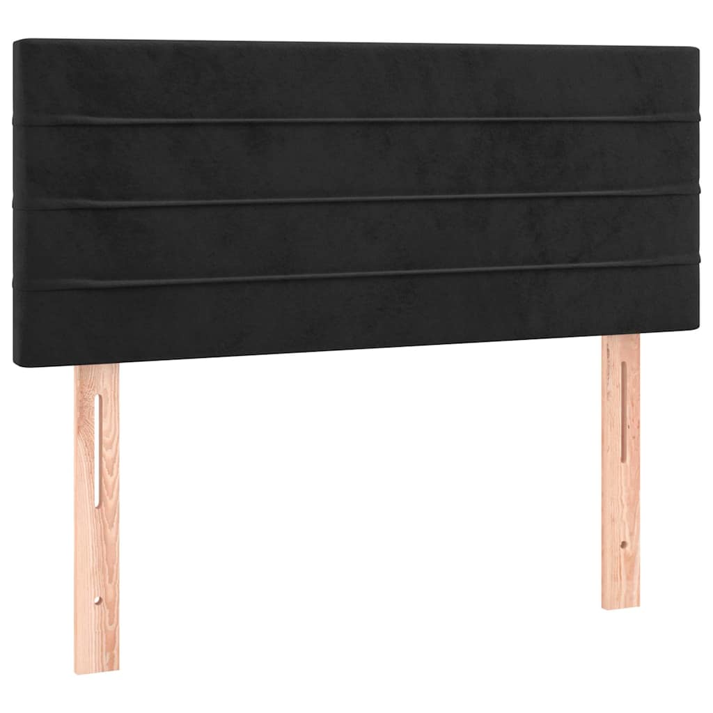 Vidaxl hoofdbord 100x5x78 88 cm fluweel zwart