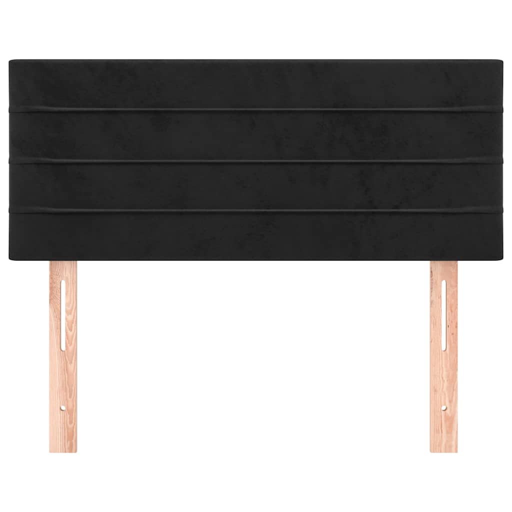 Vidaxl hoofdbord 100x5x78 88 cm fluweel zwart
