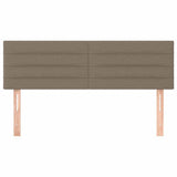 Vidaxl hoofdborden 2 st 72x5x78 88 cm stof taupe