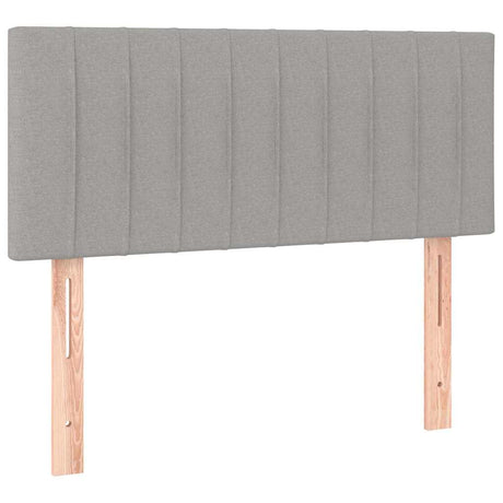 Vidaxl hoofdbord 80x5x78 88 cm stof lichtgrijs