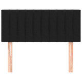 Vidaxl hoofdbord 80x5x78 88 cm stof zwart