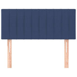 Vidaxl hoofdbord 80x5x78 88 cm stof blauw