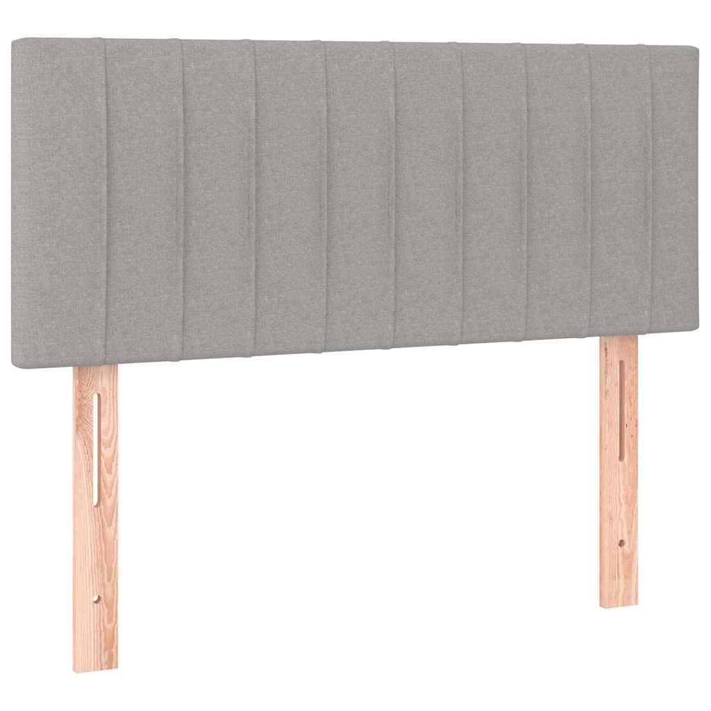 Vidaxl hoofdbord 90x5x78 88 cm stof lichtgrijs