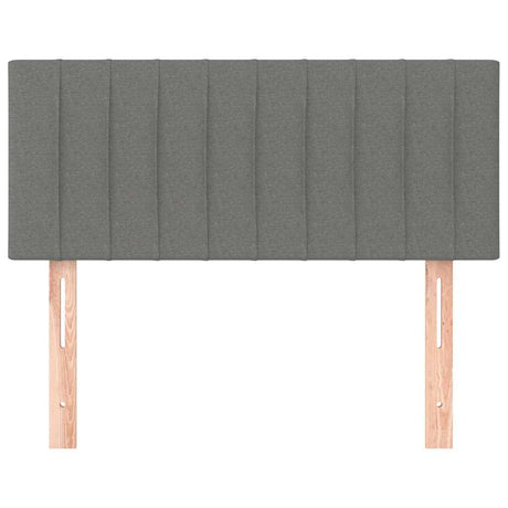 Vidaxl hoofdbord 90x5x78 88 cm stof donkergrijs