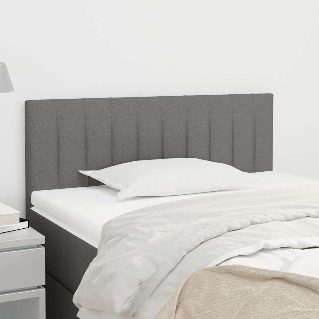 Vidaxl hoofdbord 90x5x78 88 cm stof donkergrijs