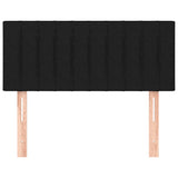 Vidaxl hoofdbord 90x5x78 88 cm stof zwart