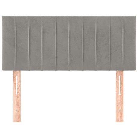 Vidaxl hoofdbord 90x5x78 88 cm fluweel lichtgrijs