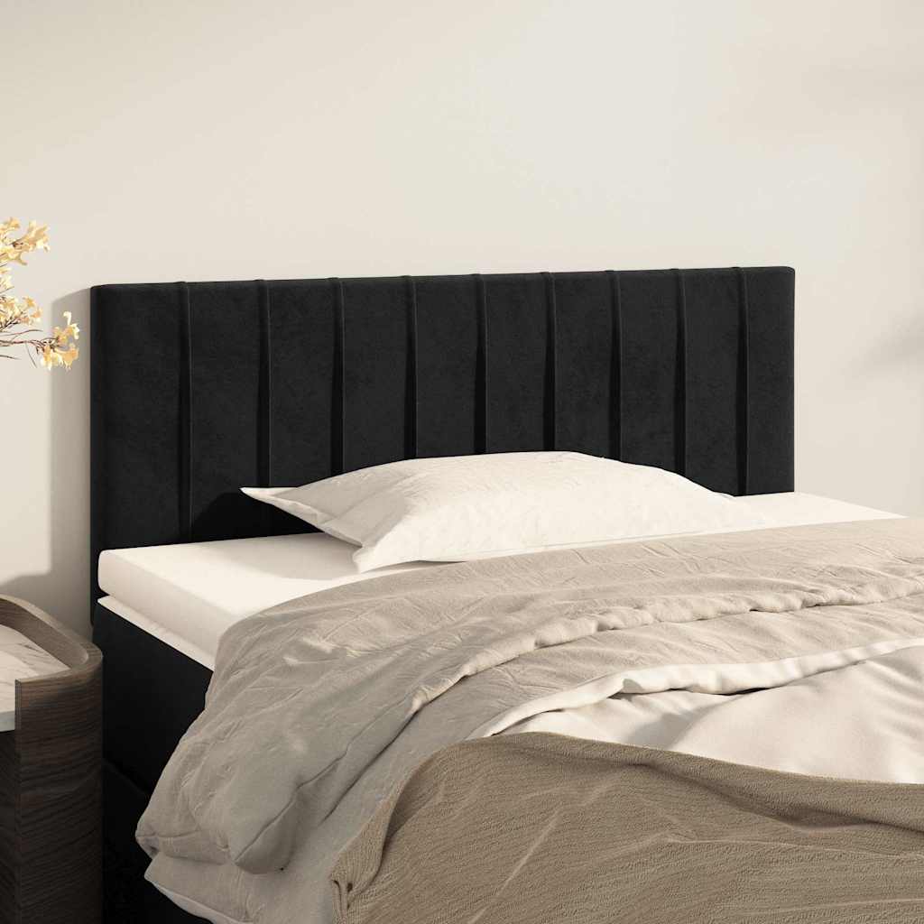 Vidaxl hoofdbord 90x5x78 88 cm fluweel zwart