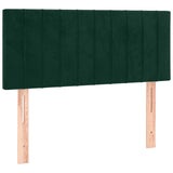 Vidaxl hoofdbord 90x5x78 88 cm fluweel donkergroen
