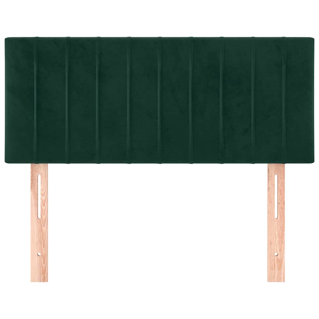 Vidaxl hoofdbord 90x5x78 88 cm fluweel donkergroen