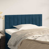 Vidaxl hoofdbord 90x5x78 88 cm fluweel donkerblauw