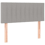 Vidaxl hoofdbord 100 x 5 x 78 88 cm stof lichtgrijs