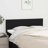 Vidaxl hoofdborden 2 st 72x5x78 88 cm stof zwart