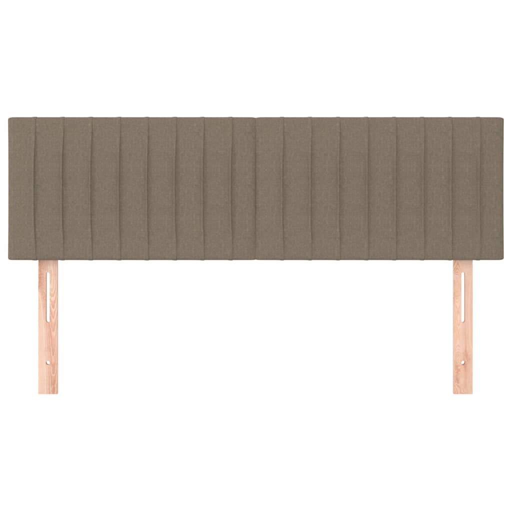 Vidaxl hoofdborden 2 st 72x5x78 88 cm stof taupe