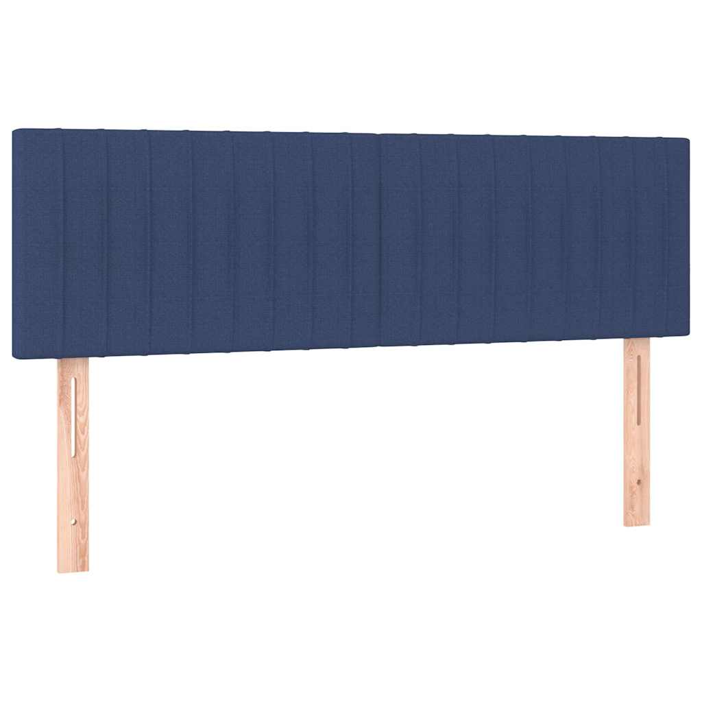 Vidaxl hoofdborden 2 st 72x5x78 88 cm stof blauw