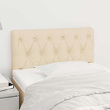 Vidaxl hoofdbord 80x7x78 88 cm stof crèmekleurig