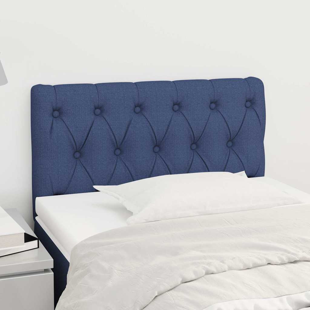 Vidaxl hoofdbord 80x7x78 88 cm stof blauw