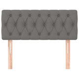 Vidaxl hoofdbord 90x7x78 88 cm stof donkergrijs