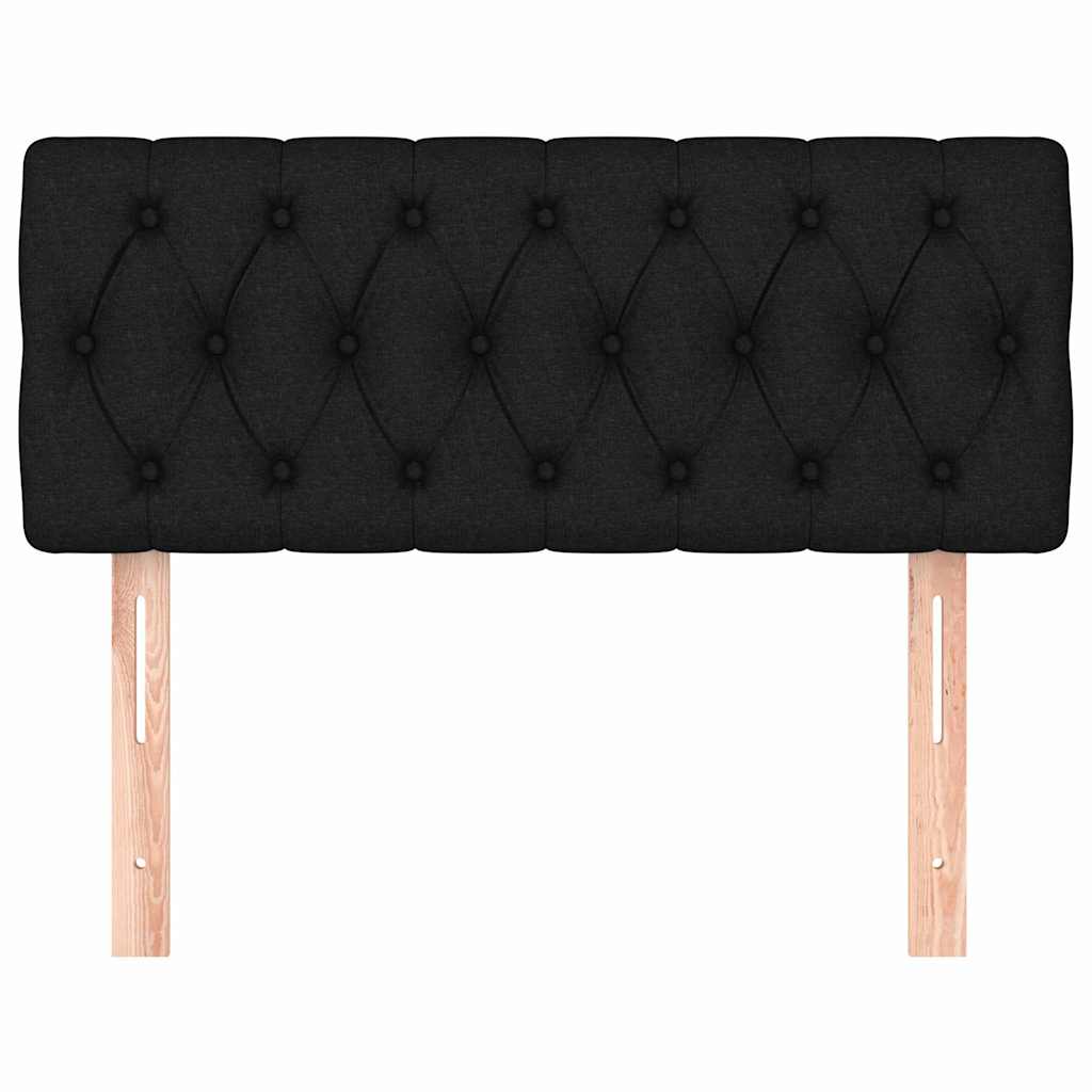 Vidaxl hoofdbord 90x7x78 88 cm stof zwart