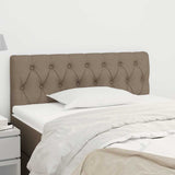 Vidaxl hoofdbord 90x7x78 88 cm stof taupe