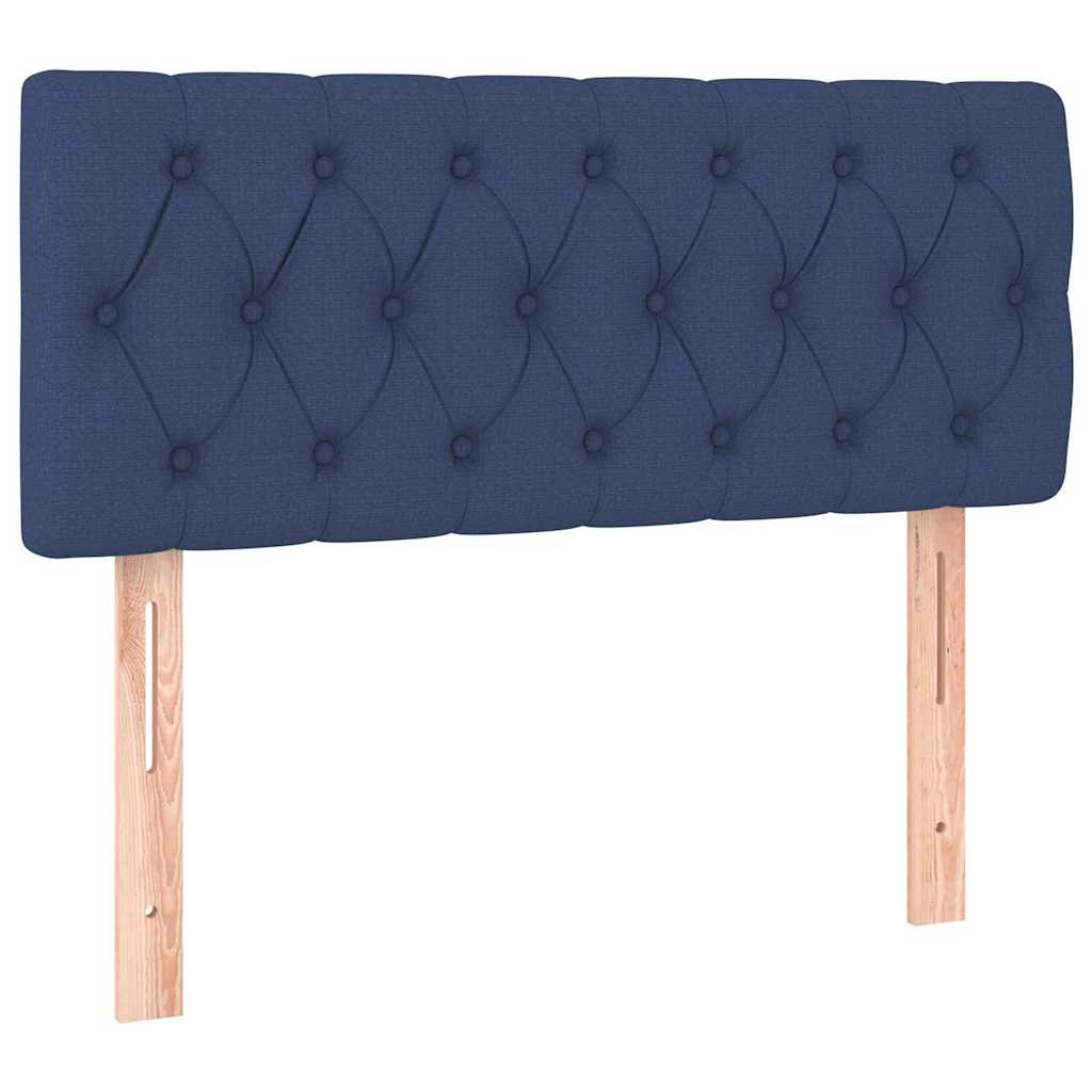 Vidaxl hoofdbord 90x7x78 88 cm stof blauw