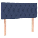 Vidaxl hoofdbord 90x7x78 88 cm stof blauw